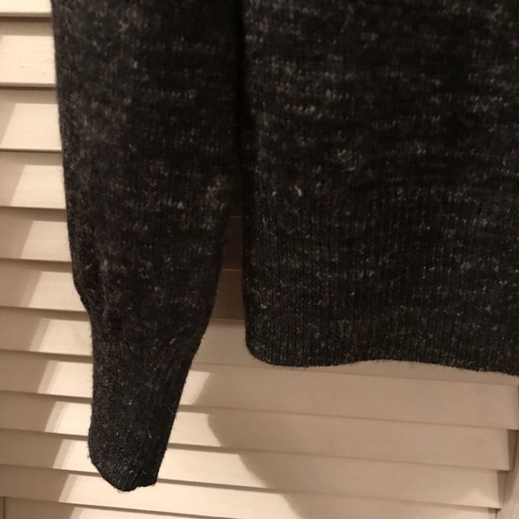 J.Crew Men’s Heathered Coal Sedona Sweater Medium - Picture 5 of 8